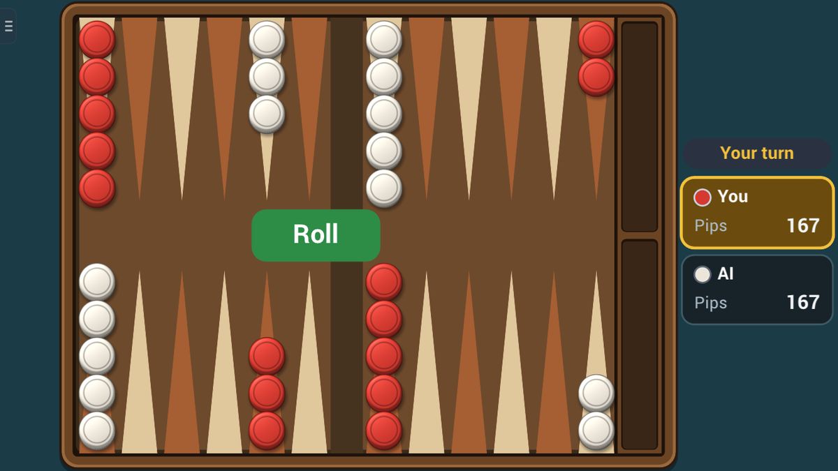 Backgammon in Jambolaya