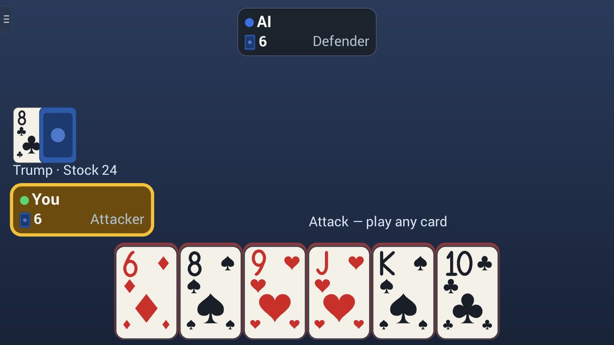 Durak in Jambolaya