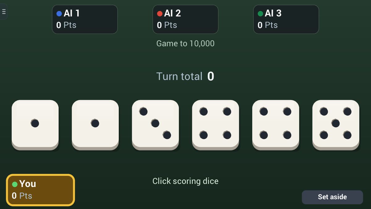 Farkle in Jambolaya