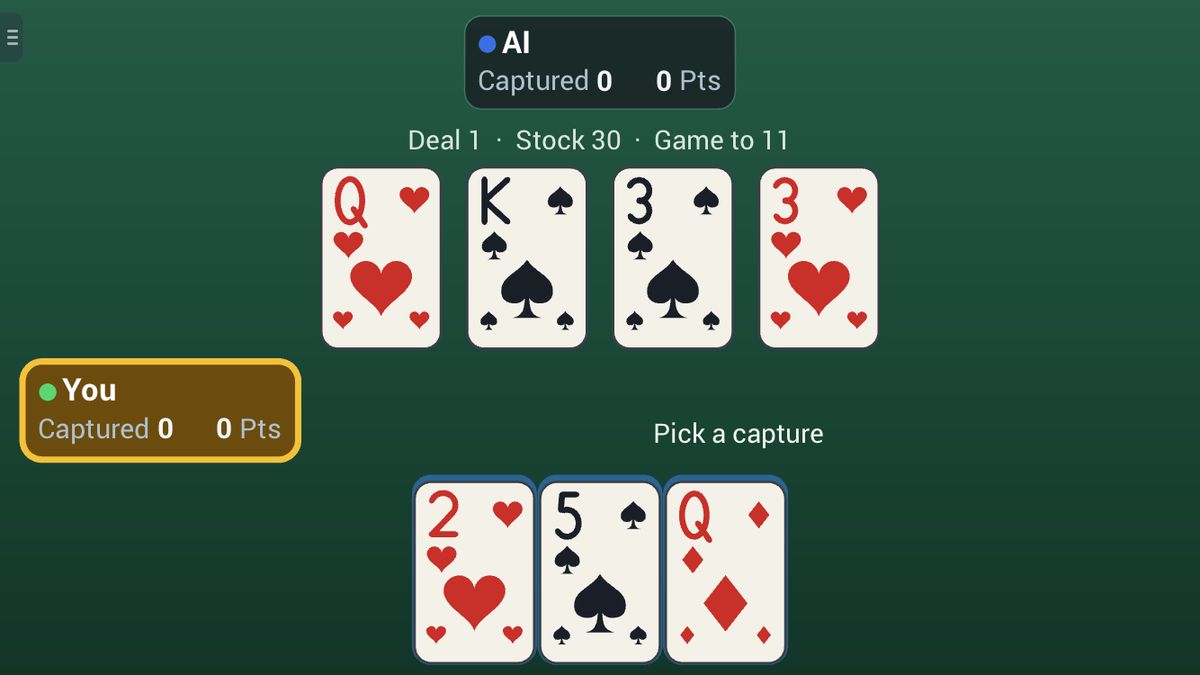 Scopa in Jambolaya